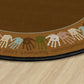Helping Hands Kindness Round Rug, view 2