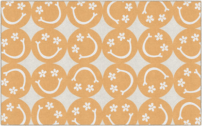 Happy Faces Classroom Rug