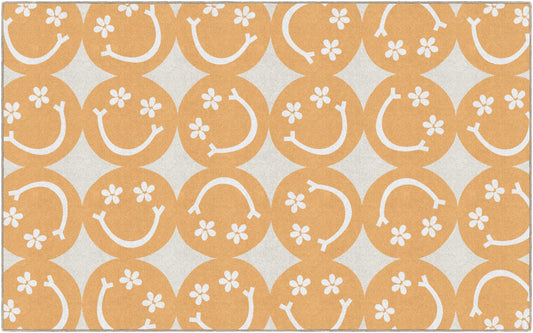 Happy Faces Classroom Rug