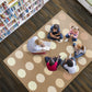 Neutral Criss Cross Seating Rug, view 2