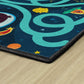 Space Maze Washable Activity Rug, view 6