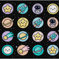 Cosmic Space Classroom Seating Rug