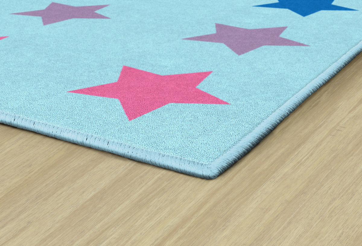 Twinkle Twinkle Stars Criss Cross Seating Rug, view 4