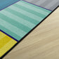 Calming Blocks Tonal Stripe Rug, view 6