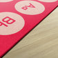Tone-on-Tone Alphabet Seating Rug, view 3