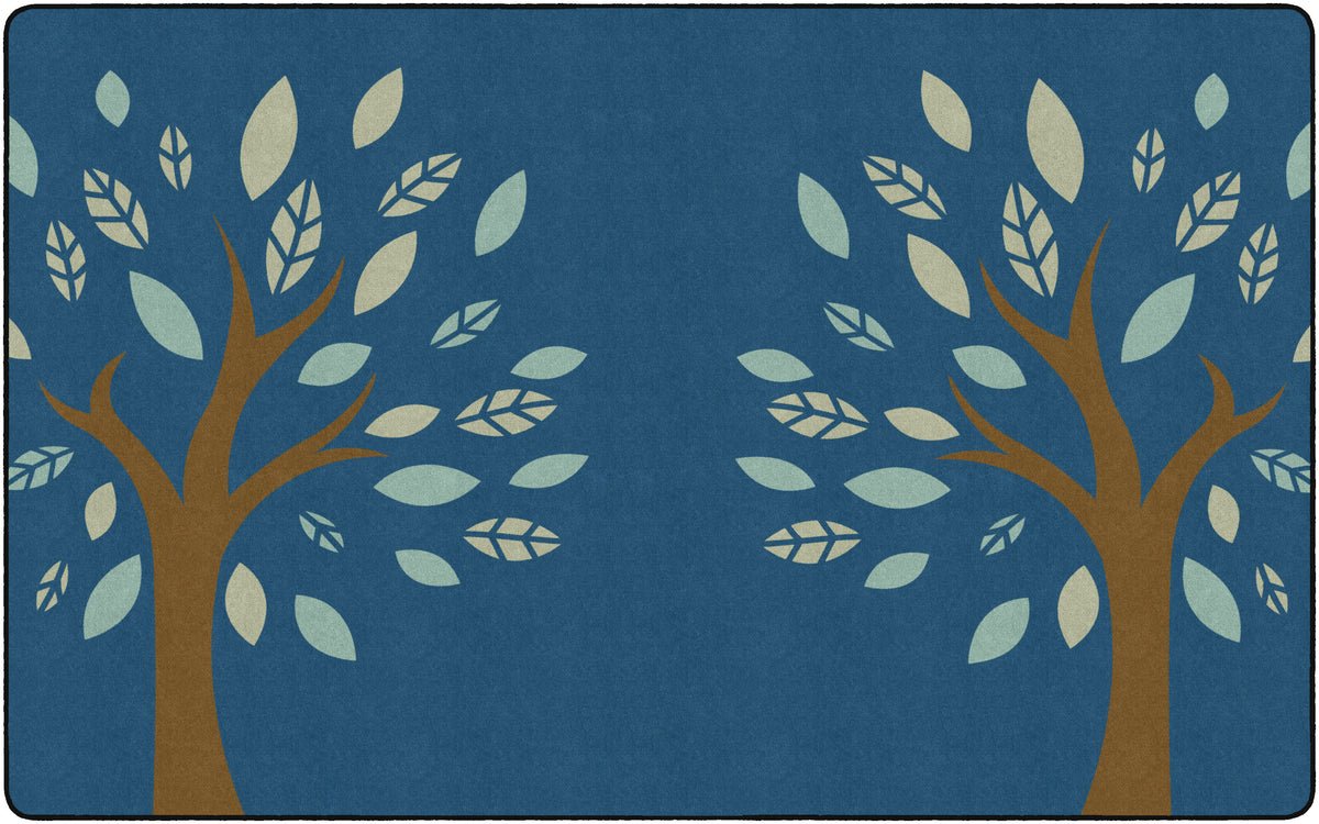Calming Trees Classroom Rug