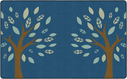 Calming Trees Classroom Rug