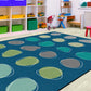 Calm Spots Classroom Seating Rug, view 2
