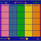 Monthly Calendar Classroom Seating Rug, view 3