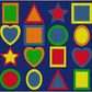 All Kinds of Shapes Classroom Seating Rug, view 4