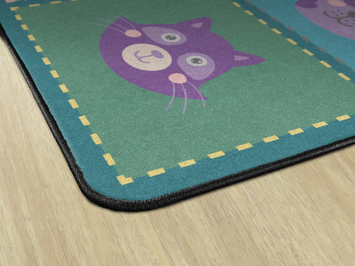 Soft Animal Blocks Infant Toddler Rug, view 2