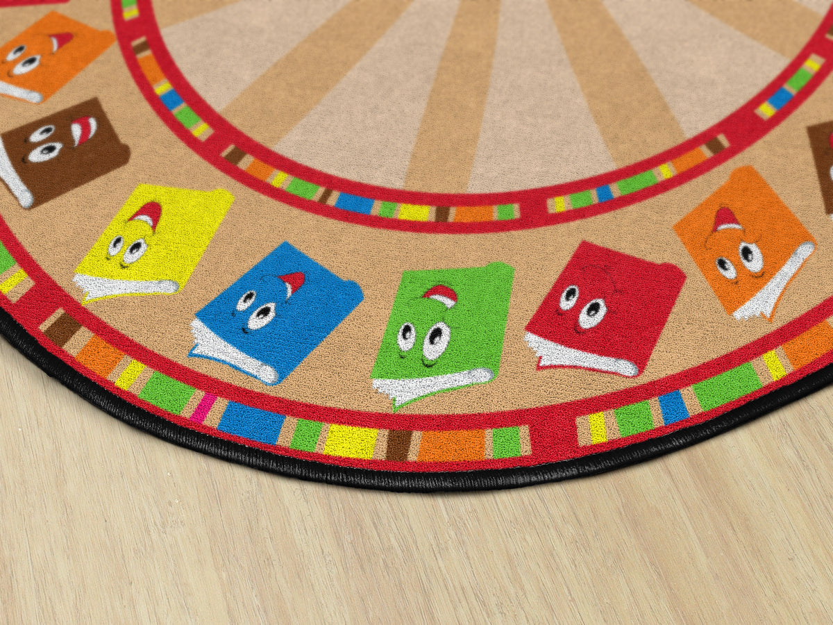 Circle Time Books Round Reading Rug, view 4