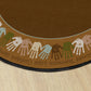 Helping Hands Kindness Round Rug, view 3