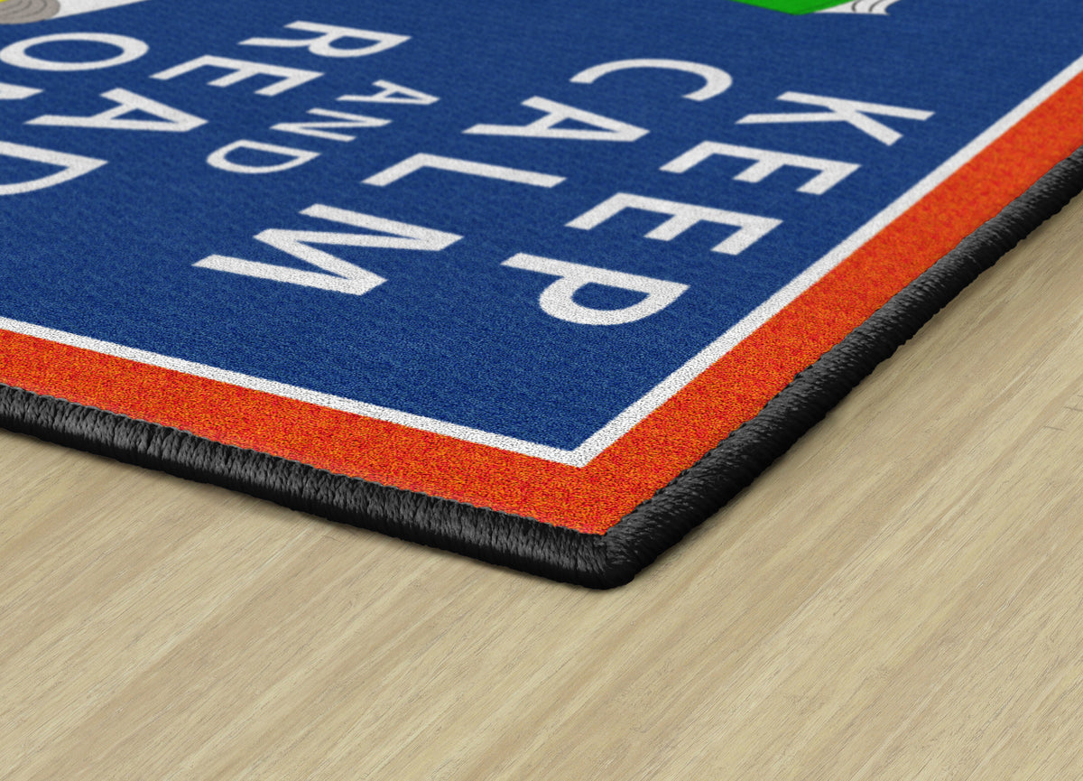Keep Calm and Read On Reading Rug, view 4