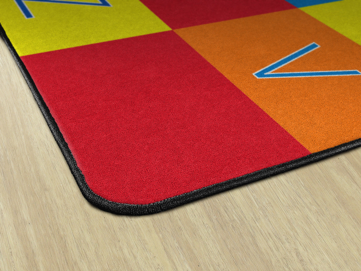 Alphabet Seating Classroom Rug, view 4