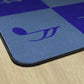 Calming Music Note Classroom Seating Rug, view 5
