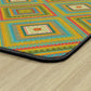 Cozy Quilt Diamond Seating Rug, view 3