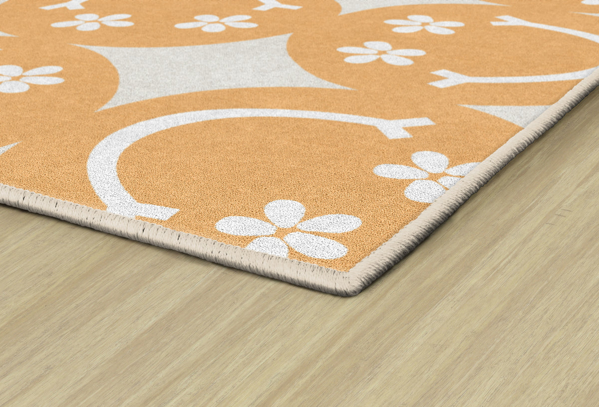 Happy Faces Classroom Rug, view 4