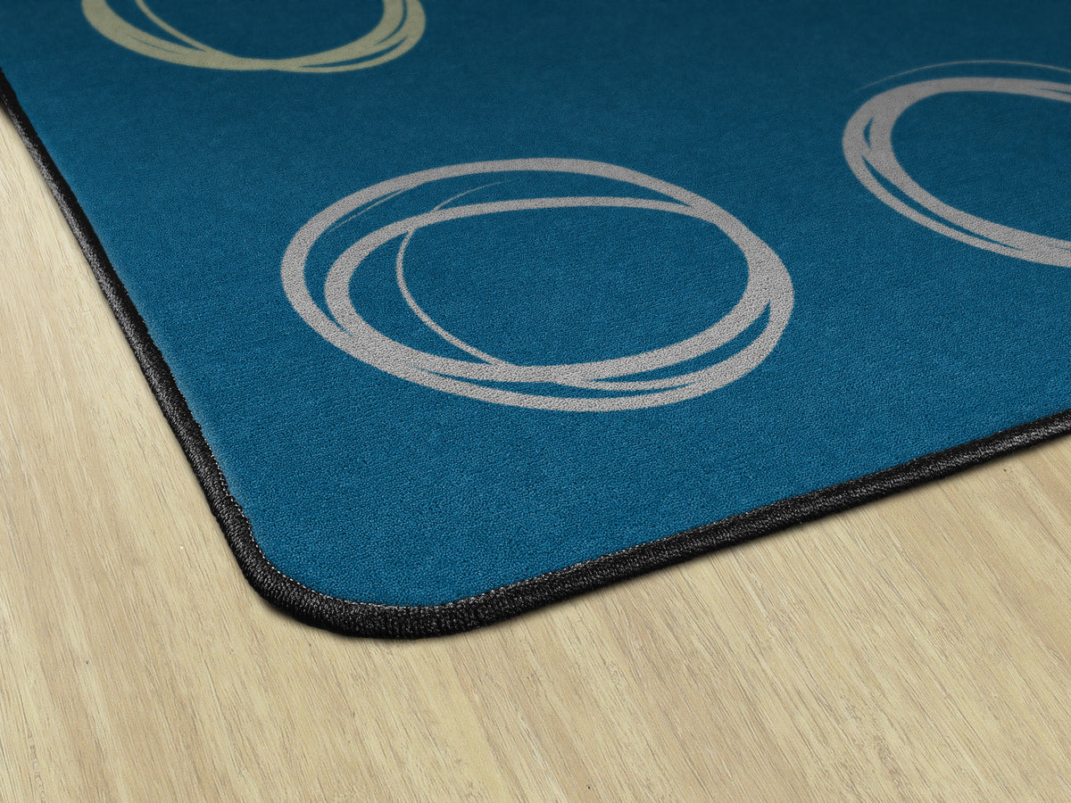 Calming Circle Sampler Classroom Rug, view 6