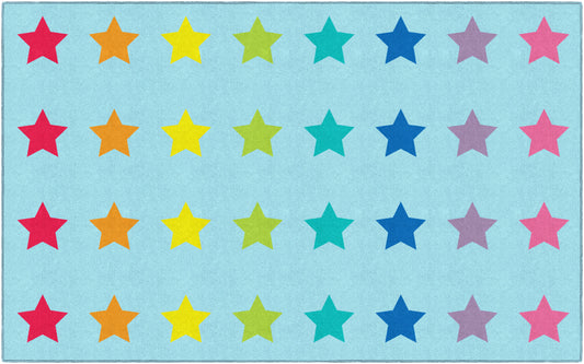 Twinkle Twinkle Stars Criss Cross Seating Rug