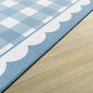Gingham Calm Classroom Rug, view 2