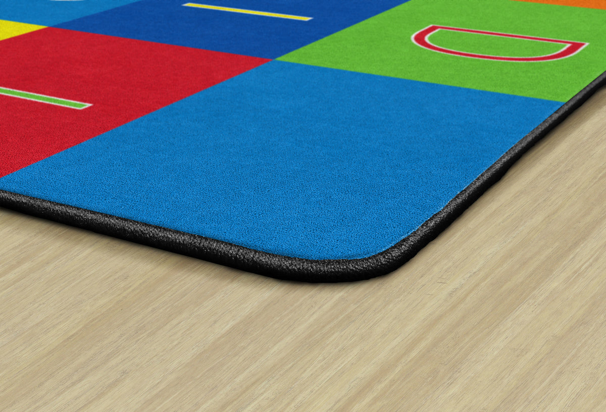 Alphabet Seating Classroom Rug, view 3