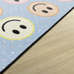 Smiley Face Classroom Seating Rug, view 4