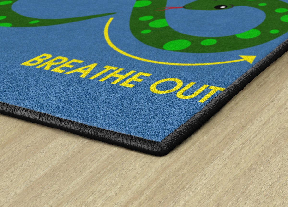 Figure Eight Breathing Snake Mindfulness Rug, view 3