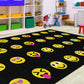 Happy Faces Criss Cross Seating Rug