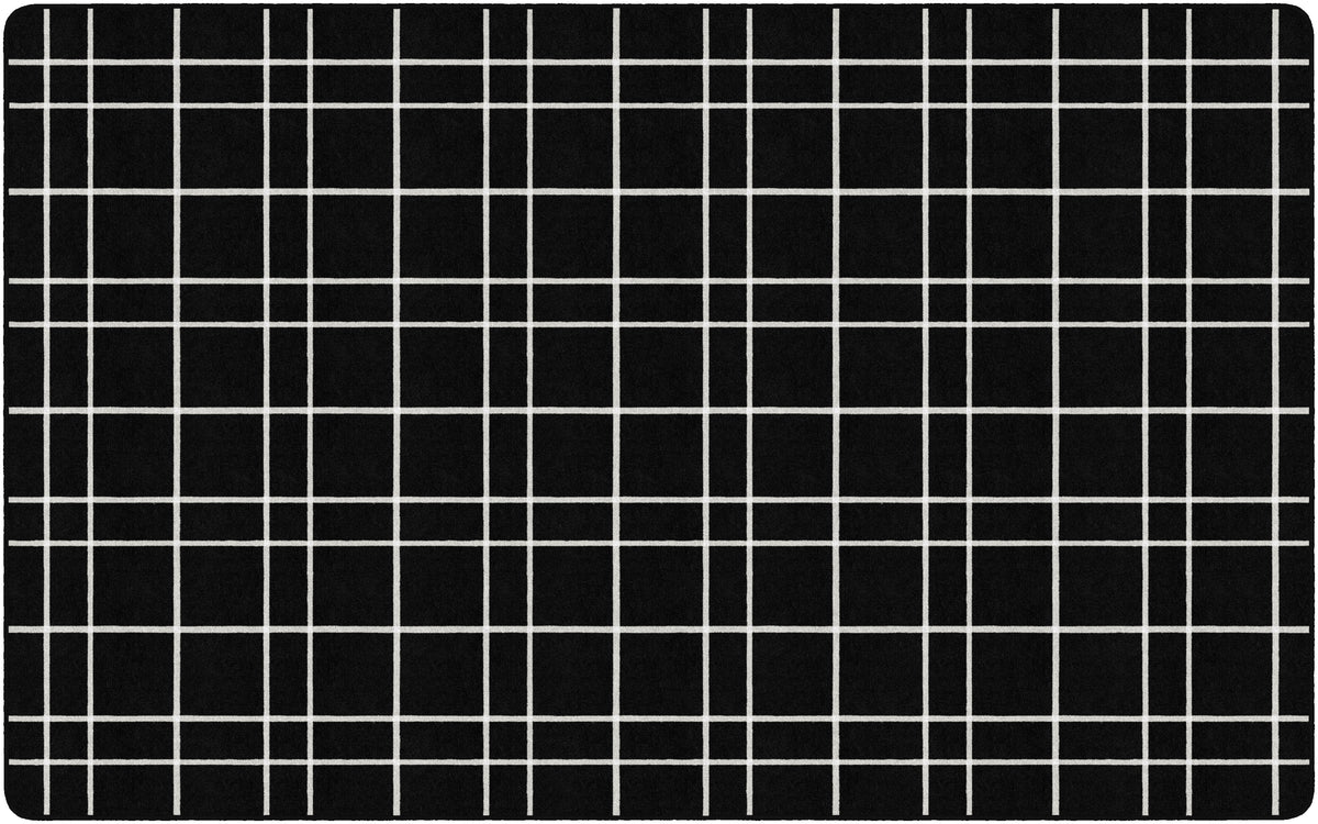 Classic Check Classroom Rug, view 4