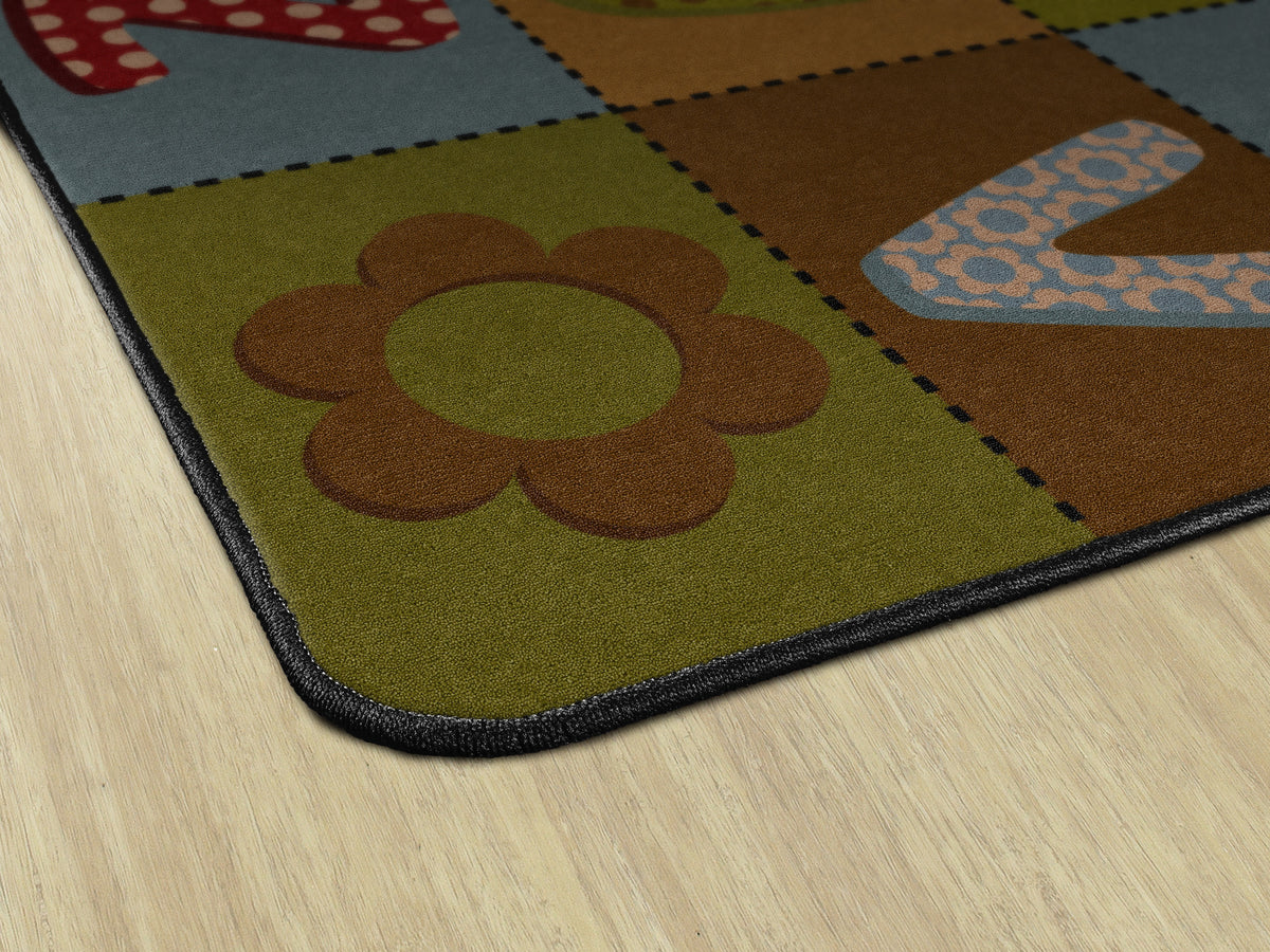 ABC Quilt Classroom Rug, view 2