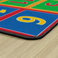 Number Rows Classroom Seating Rug, view 2