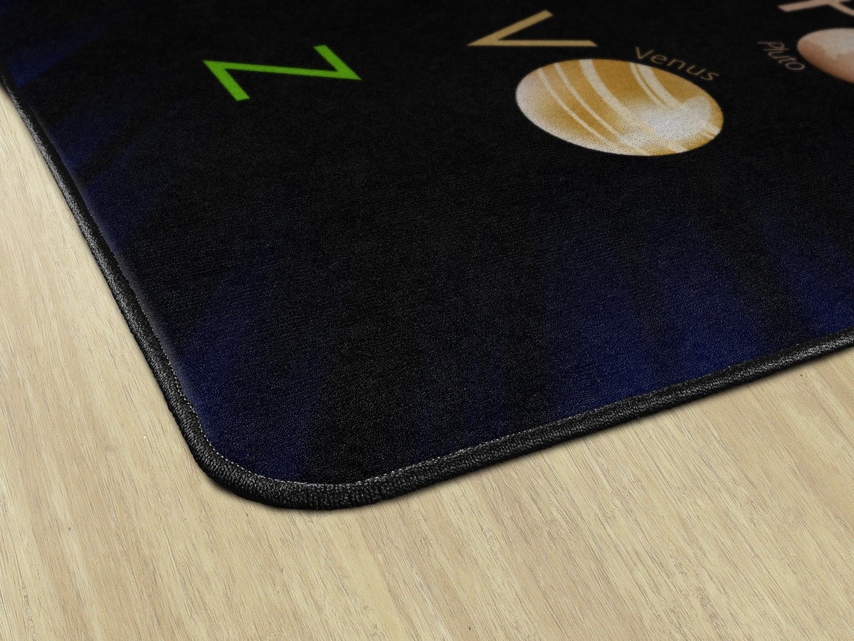 Space ABC Classroom Rug, view 3