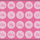 Tone-on-Tone Alphabet Seating Rug, view 14