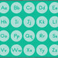 Tone-on-Tone Alphabet Seating Rug, view 9