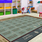 Bilingual Four Seasons Calendar Rug