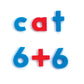 Color-Coded Letter & Number Magnets, 214 Pieces – Classroom Pack, view 3