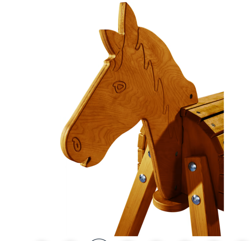 Wooden Play Horse by HABA Pro