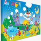 Illustrated Sound-Absorbing Art Panel by Playscapes