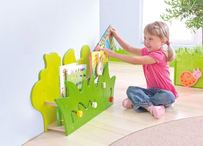 Meadow Book Display with Sliding Flowers by HABA Pro