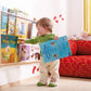 Wall-Mounted Book Browser, 2 Compartments by HABA Pro
