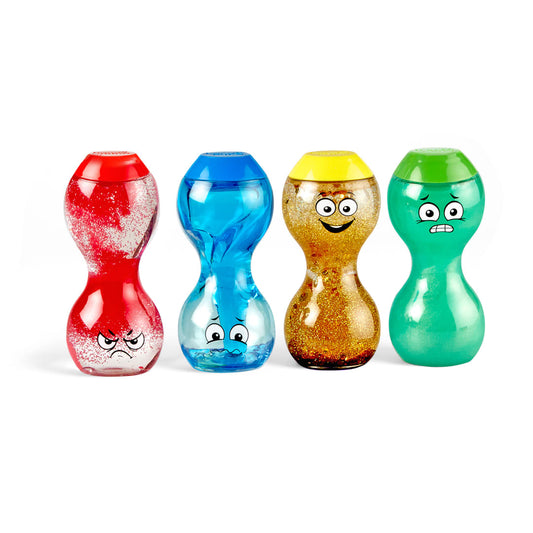 Feelings Sensory Bottles, Set of 4 – Classroom Pack