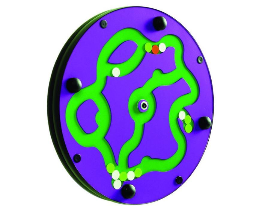 Junior Amazer Spinning Disc Maze Wall Activity by Playscapes