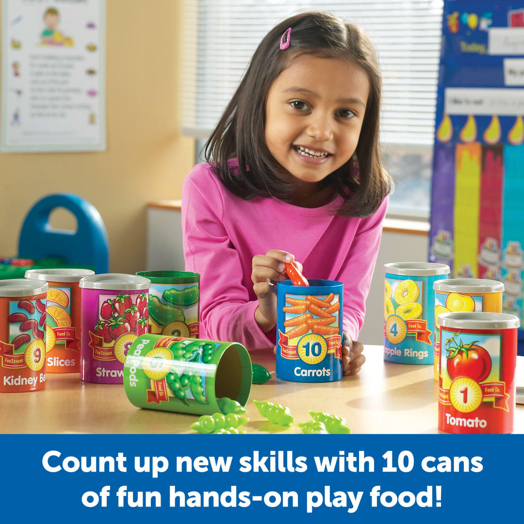 1 to 10 Counting Cans – Classroom Pack, view 2