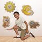 Woodland Animal Birch Wall Decor by Playscapes