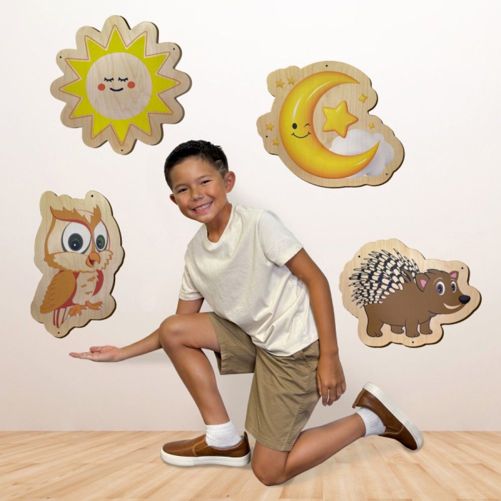 Woodland Animal Birch Wall Decor by Playscapes
