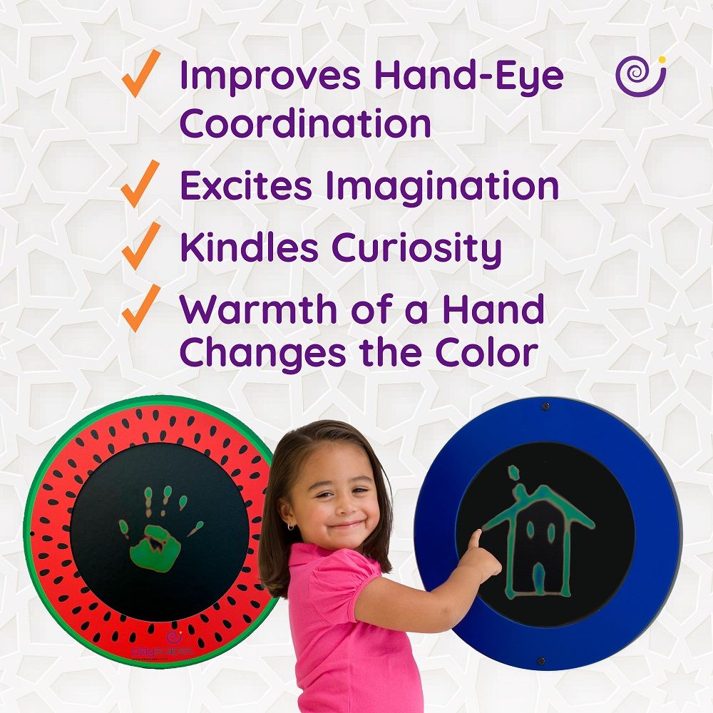 Magic Circle Heat-Sensitive Wall Panel by Playscapes