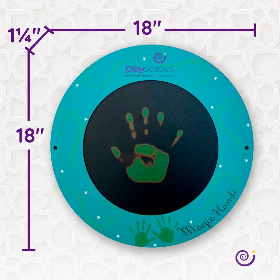 Magic Circle Heat-Sensitive Wall Panel by Playscapes