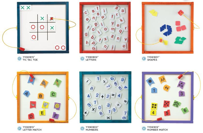 Magnetic Wand Learning Wall Activity by Playscapes
