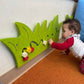 Blooming Meadow Sliding Flowers Wall Activity by HABA Pro